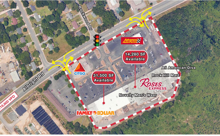 Pictures of Retail property located at 745 Albright Rd, Rock Hill, SC 29730 for lease - image #1