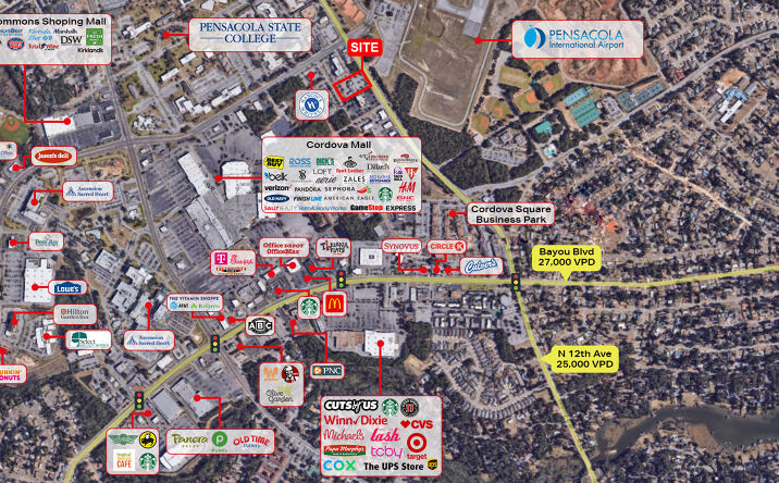 Pictures of Office property located at 5061 N 12th Ave, Pensacola, FL 32504 for lease - image #1