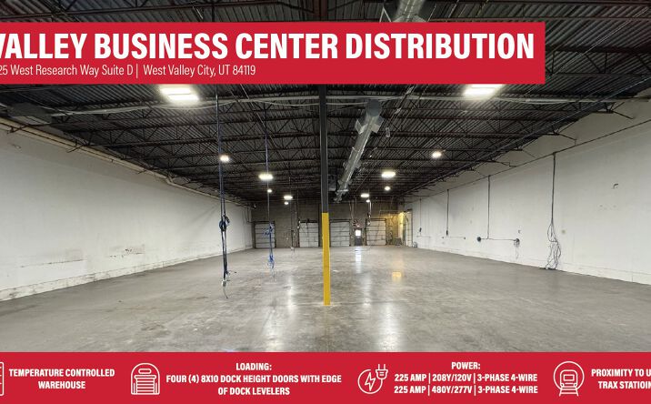 Pictures of Industrial property located at 1825 Research Way, West Valley City, UT 84119 for lease - image #1