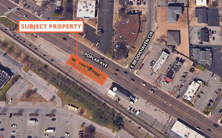 Pictures of Land property located at 5131 Poplar Ave, Memphis, TN 38117 for lease - image #1