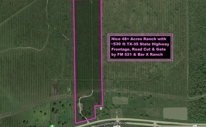 Pictures of Land property located at 0 Hwy 35, Angleton, TX 77515 for lease - image #1