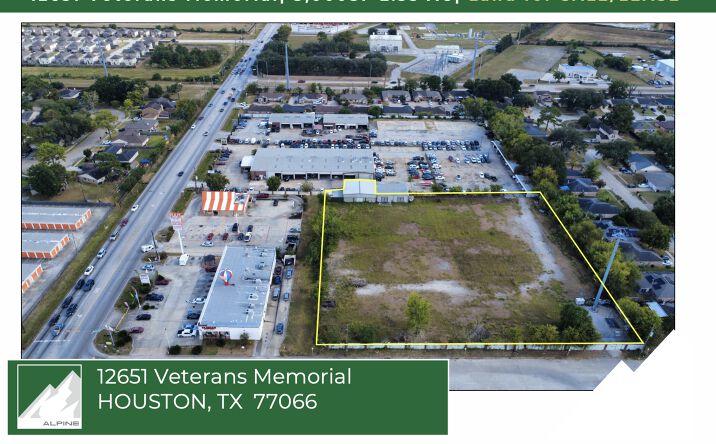Pictures of Industrial, Land property located at 12651 Veterans Memorial Dr, Houston, TX 77014 for lease - image #1
