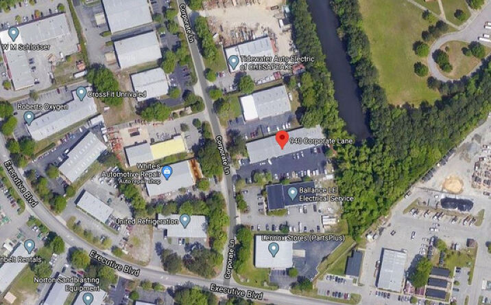 Pictures of Industrial property located at 940 Corporate Lane, Suite D, Chesapeake, VA 23320 for lease - image #1