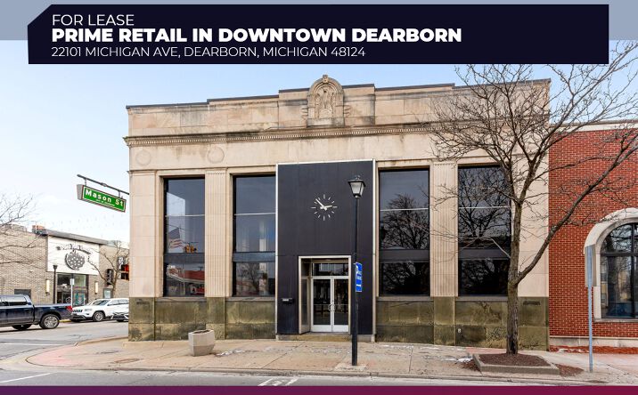 Pictures of Retail, Office property located at 22101 Michigan Ave, Dearborn, MI 48124 for lease - image #1