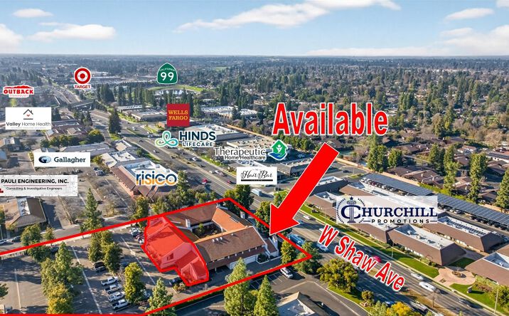 Pictures of Office property located at 2377 W Shaw Ave, Fresno, CA 93711 for lease - image #1