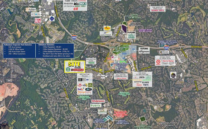 Pictures of Retail, Office property located at 13855 Conlan Cir, Charlotte, NC 28277 for lease - image #1