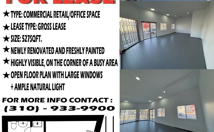 Pictures of Retail property located at 1639 S Hobart Blvd, Los Angeles, CA 90006 for lease - image #1