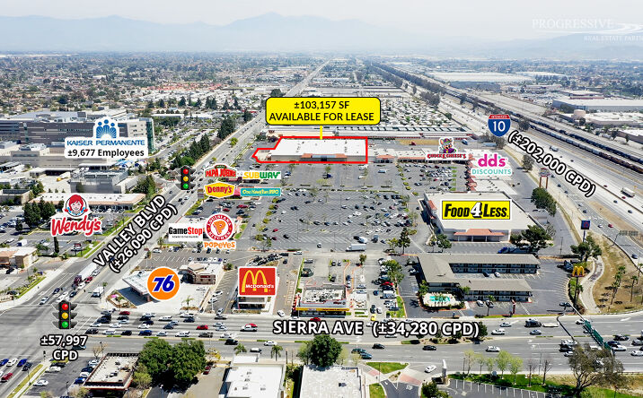 Pictures of Retail property located at 17099 Valley Blvd, Fontana, CA 92335 for lease - image #1