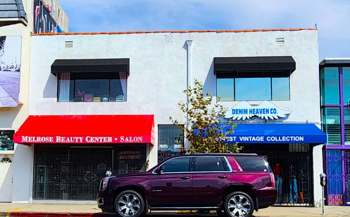 Pictures of Office property located at 7615 Melrose Ave, Los Angeles, CA 90046 for lease - image #1
