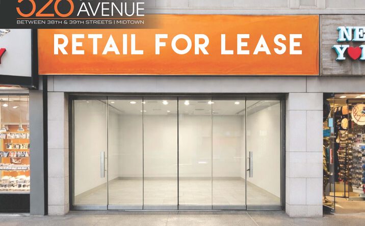 Pictures of Retail property located at 526 Seventh Ave, New York, NY 10018 for lease - image #1