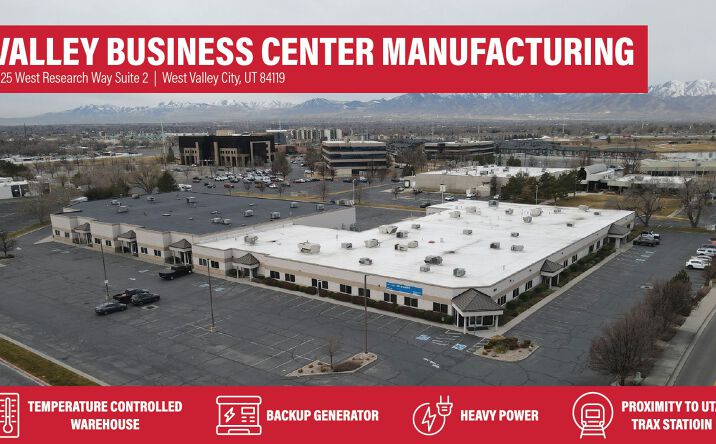 Pictures of Industrial property located at 1825 Research Way, West Valley City, UT 84119 for lease - image #1