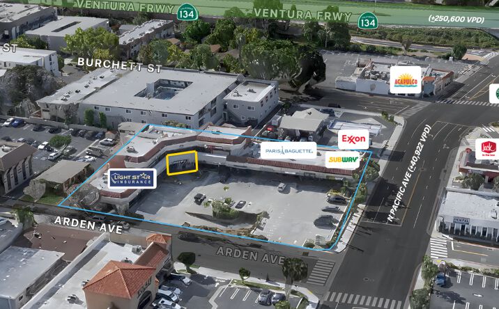 Pictures of Restaurant property located at 818 N Pacific Ave, Glendale, CA 91203 for lease - image #1