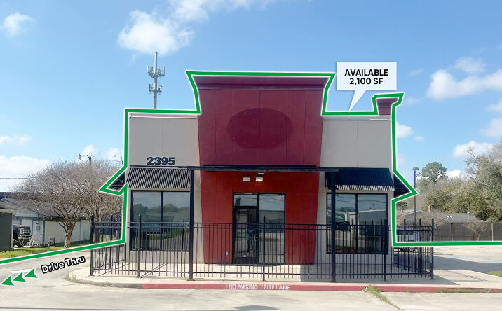 Pictures of Retail, Restaurant property located at 2395 Texas Ave, Bridge City, TX 77611 for lease - image #1
