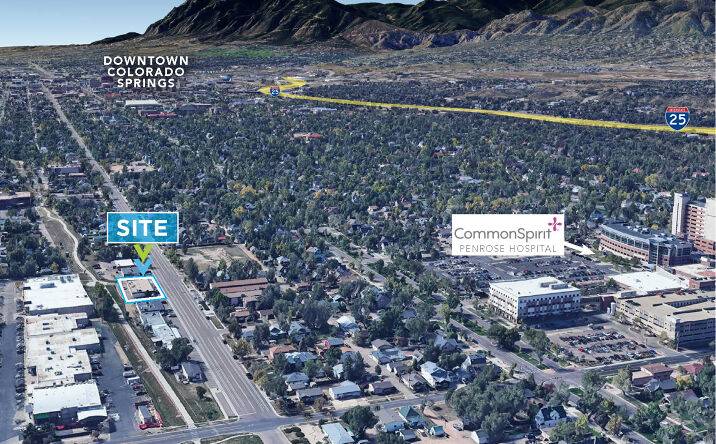 Pictures of Retail, Office property located at 2201 N Weber St, Colorado Springs, CO 80907 for lease - image #1