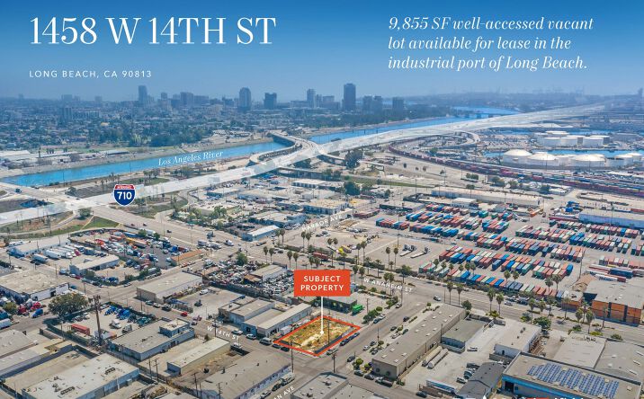 Pictures of Land property located at 1458 W 14th St, Long Beach, CA 90813 for lease - image #1