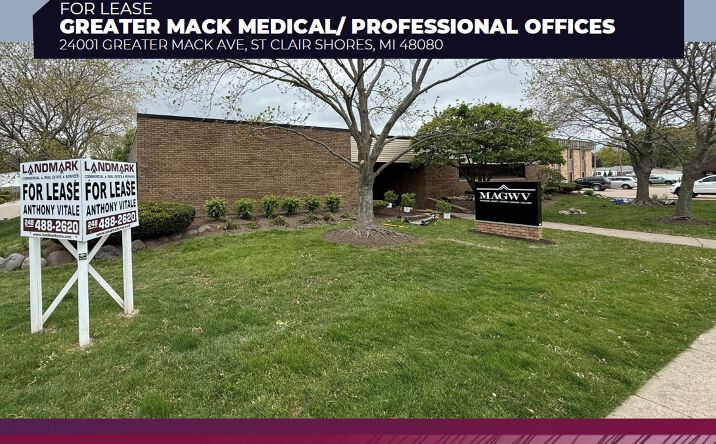 Pictures of Office property located at 1016 & 24001 Greater Mack Ave, St. Clair Shores, MI 48080 for lease - image #1