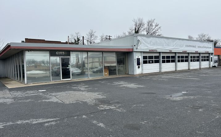 Pictures of Retail property located at 6103 Reisterstown Rd, Baltimore, MD 21215 for lease - image #1