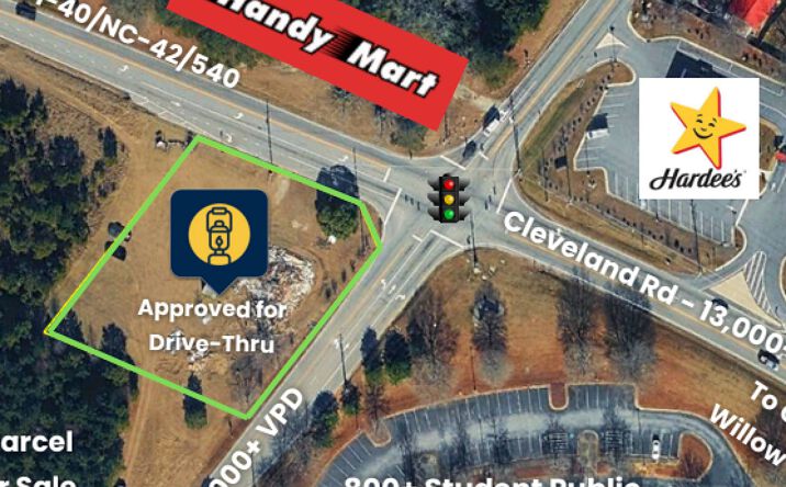 Pictures of Land, Restaurant, Retail property located at 2791 Cornwallis Rd, Garner, NC 27529 for lease - image #1