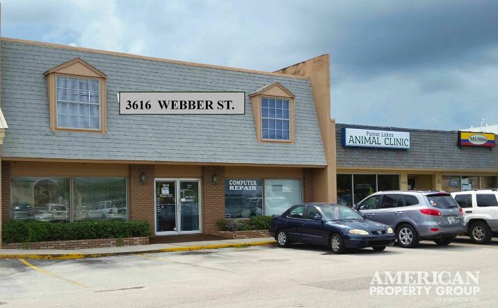 Pictures of Office property located at 3616 Webber St, Sarasota, FL 34232 for lease - image #1