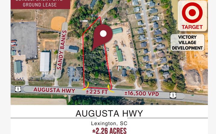 Pictures of Land, Special Purpose, Retail property located at 0 Augusta Rd, Lexington, SC 29072 for lease - image #1