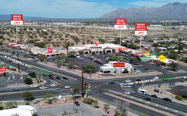 Pictures of Retail property located at NEC Grant Rd & Silverbell Rd, Tucson, AZ 85745 for lease - image #1