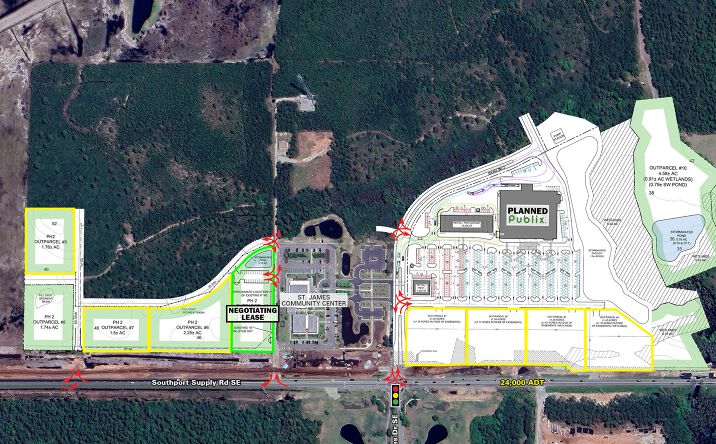 Pictures of Retail property located at 4006 St James Dr SE, Southport, NC 28461 for lease - image #1