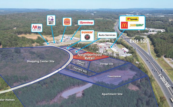 Pictures of Retail property located at 22189 AL-216, McCalla, AL 35111 for lease - image #1