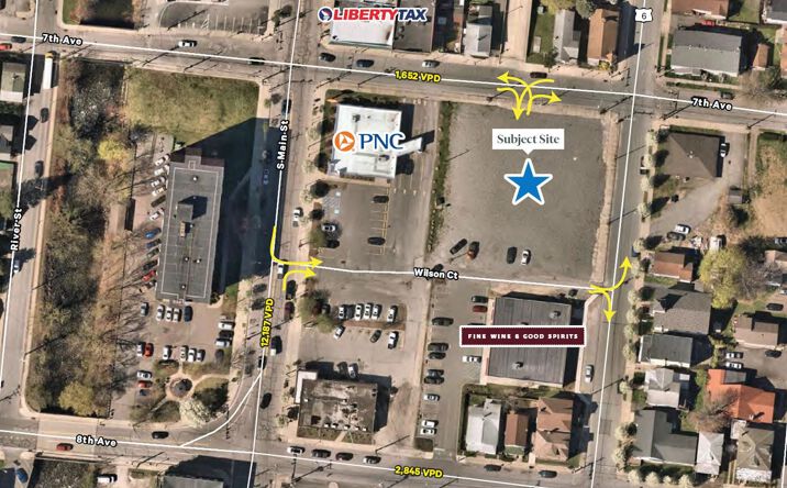 Pictures of Land property located at 38-40 N Church St, Carbondale, PA 18407 for lease - image #1