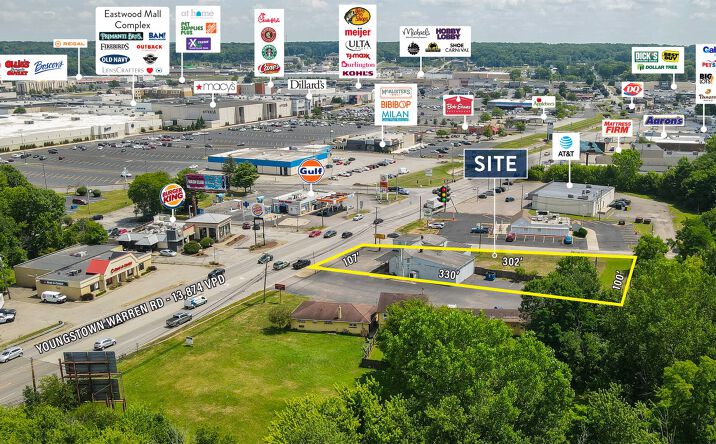 Pictures of Retail property located at 5340 Youngstown Warren Rd, Niles, OH 44446 for lease - image #1