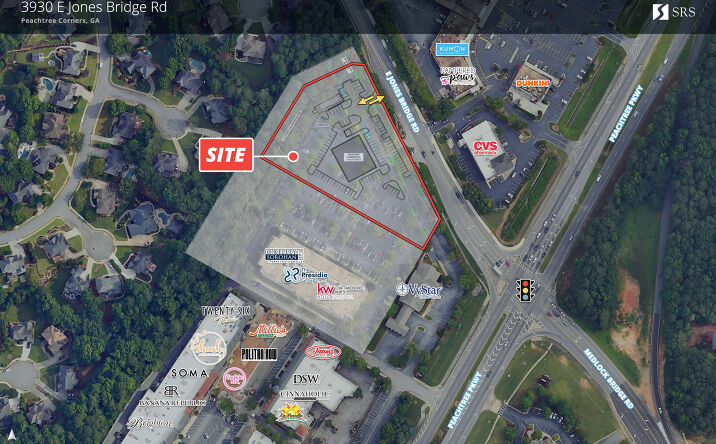 Pictures of Land property located at SWC E Jones Bridge Rd & Peachtree Pkwy, Norcross, GA 30092 for lease - image #1