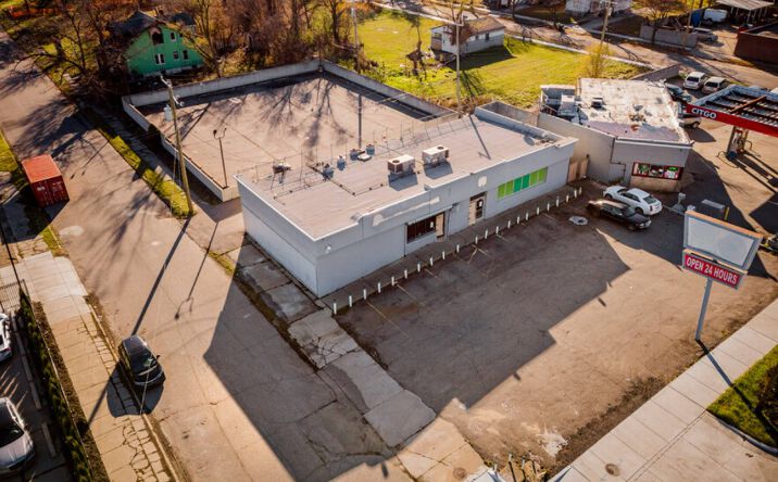 Pictures of Retail property located at 201 8 Mile Rd, Detroit, MI 48203 for lease - image #1