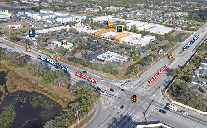 Pictures of Retail property located at 1254 Jacaranda Boulevard, Venice, FL 34292 for lease - image #1