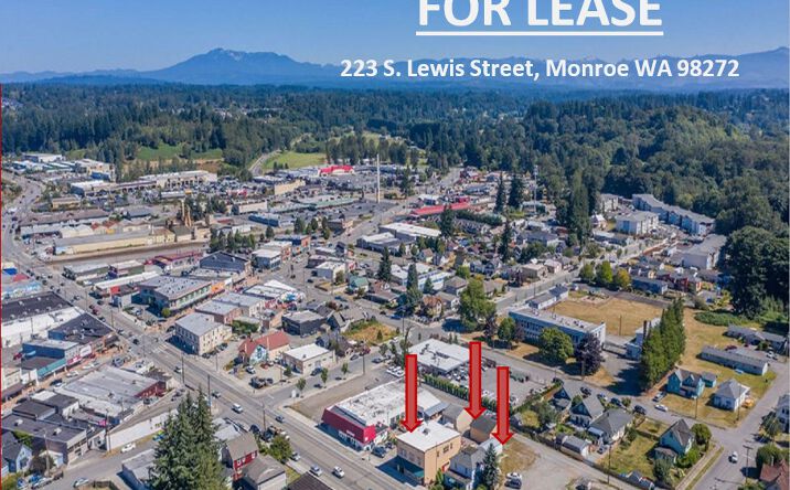Pictures of Retail, Office, Industrial property located at 223 S Lewis St, Monroe, WA 98272 for lease - image #1