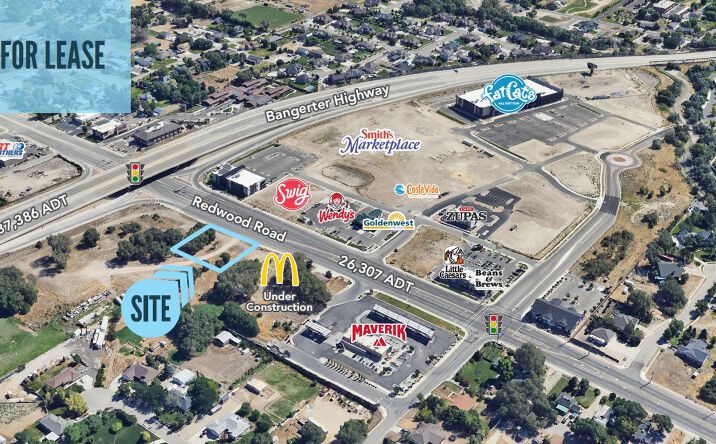 Pictures of Retail property located at 13859 S Redwood Rd, Bluffdale, UT 84065 for lease - image #1