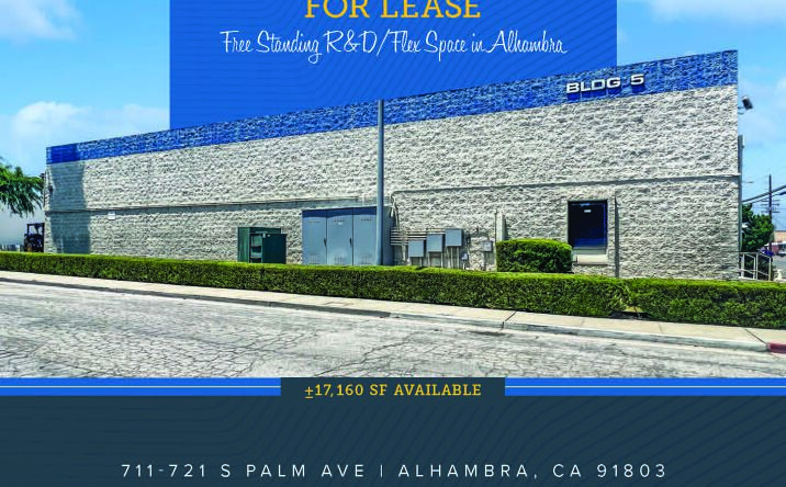 Pictures of Industrial property located at 711-721 South Palm Avenue, Alhambra, CA 91803 for lease - image #1