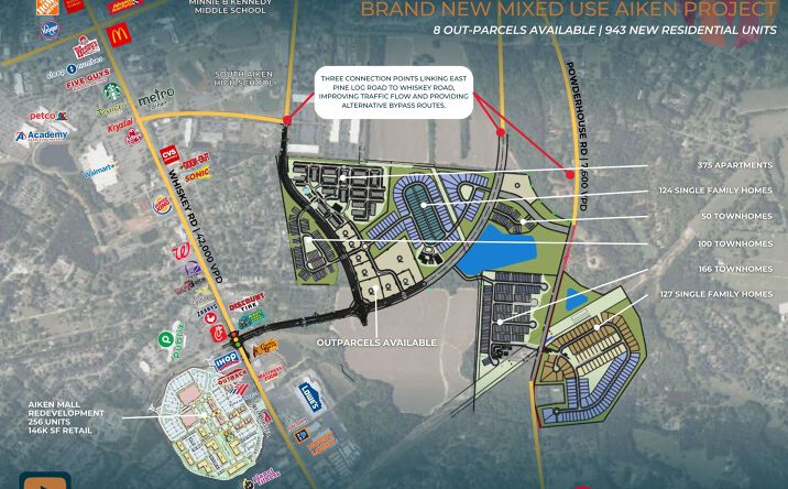 Pictures of Retail, Land property located at Oak Grove Rd, Aiken, SC 29803 for lease - image #1