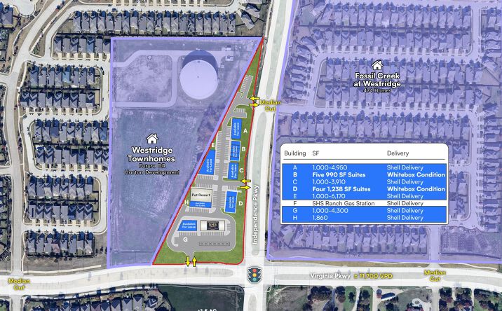 Pictures of Retail property located at 10022 Virginia Pkwy, McKinney, TX 75071 for lease - image #1