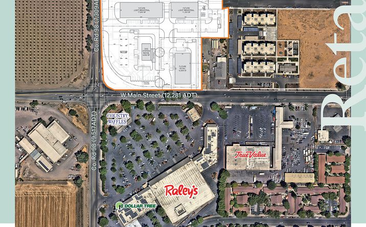 Pictures of Land property located at 392 W Main St, Woodland, CA 95695 for lease - image #1