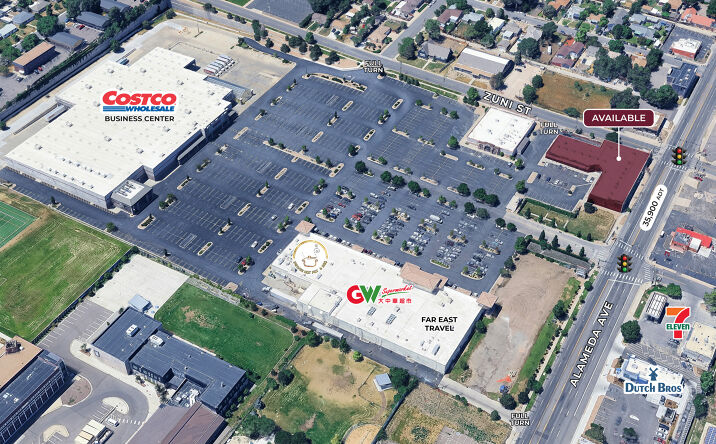 Pictures of Retail property located at 2370 W Alameda Ave, Denver, CO 80223 for lease - image #1