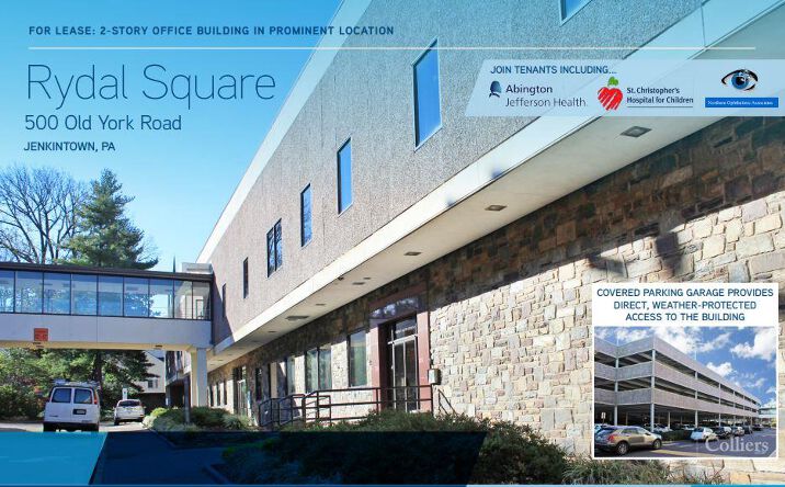 Pictures of Retail, Office property located at 500 Old York Rd, Jenkintown, PA 19046 for lease - image #1