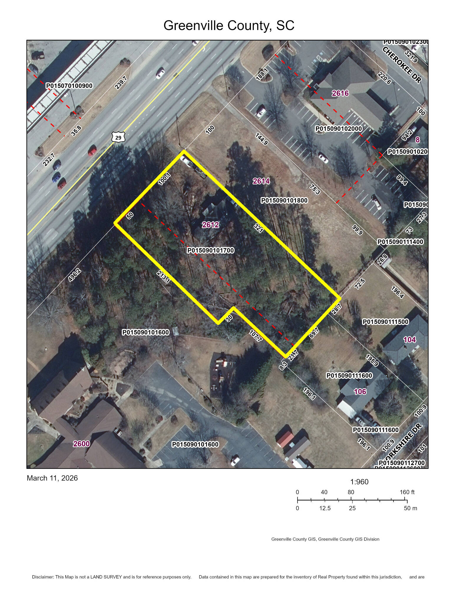 2612 Wade Hampton Blvd, Greenville, SC 29615