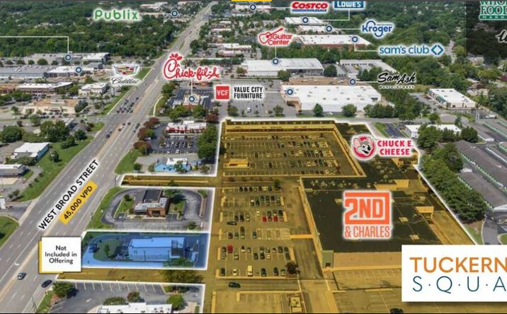Pictures of Retail, Restaurant property located at 9004 W Broad St, Richmond, VA 23294 for lease - image #1