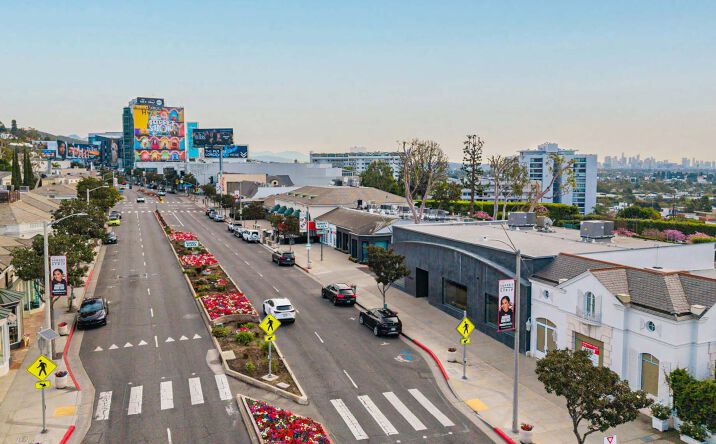 Pictures of Retail property located at 8700 Sunset Blvd, West Hollywood, CA 90069 for lease - image #1