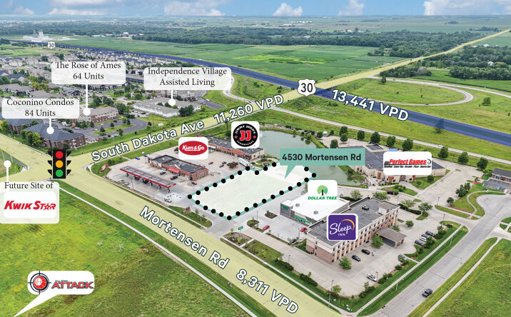Pictures of Land property located at 4530 Mortensen Rd, Ames, IA 50014 for lease - image #1