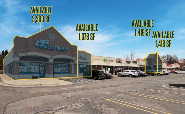 Pictures of Retail property located at 6055-6127 Rawsonville Road, Belleville, MI 48111 for lease - image #1