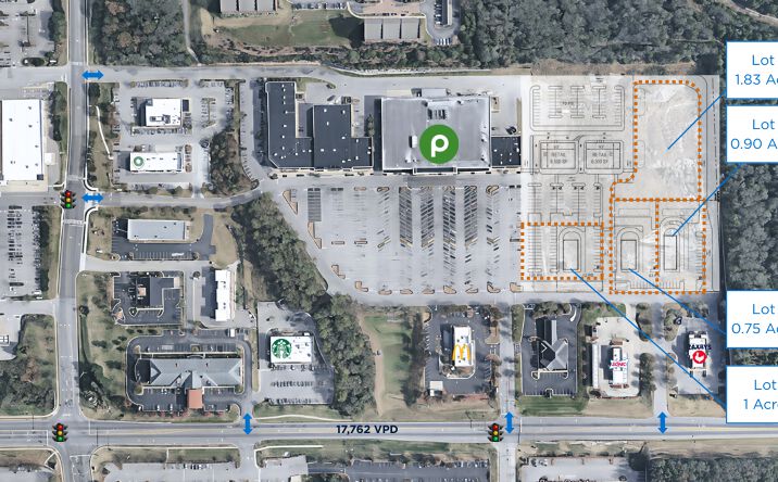 Pictures of Retail, Restaurant, Land property located at 631 S Mt Juliet Rd, Mt. Juliet, TN 37122 for lease - image #1