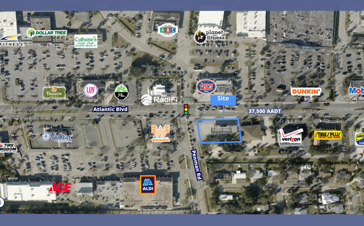 Pictures of Land property located at 1120 Atlantic Blvd, Neptune Beach, FL 32266 for lease - image #1