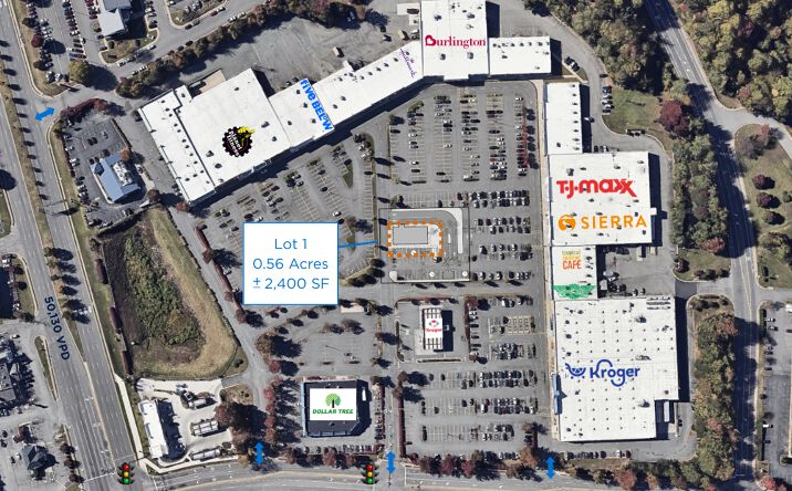 Pictures of Retail, Land, Restaurant property located at 1980 Rio Hill Center, Charlottesville, VA 22901 for lease - image #1