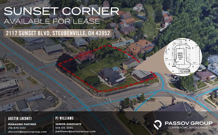 Pictures of Land property located at 2117 Sunset Blvd, Steubenville, OH 43952 for lease - image #1