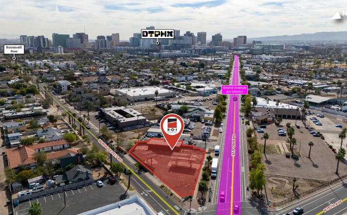 Pictures of Retail, Industrial property located at 1352 Grand Ave, Phoenix, AZ 85007 for lease - image #1